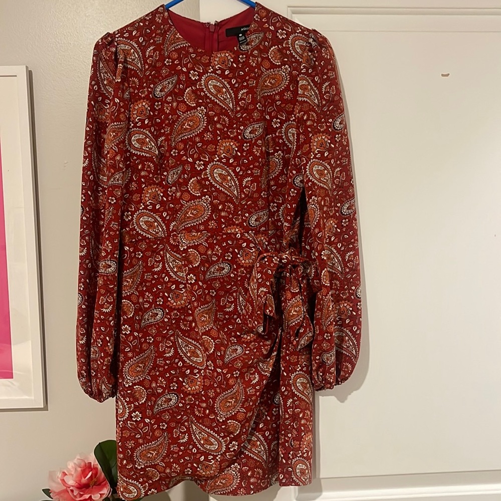 Aqua dress size small